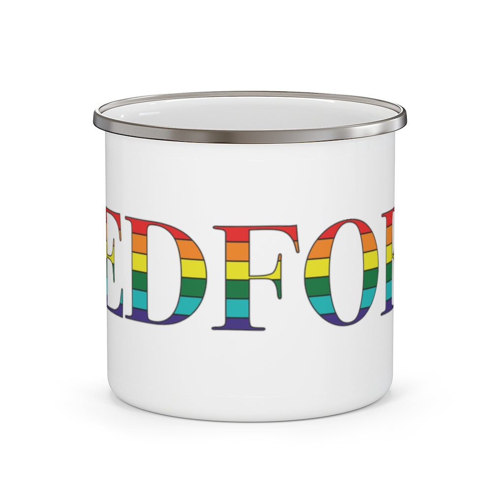 Medford Rainbow Enamel Camping Mug