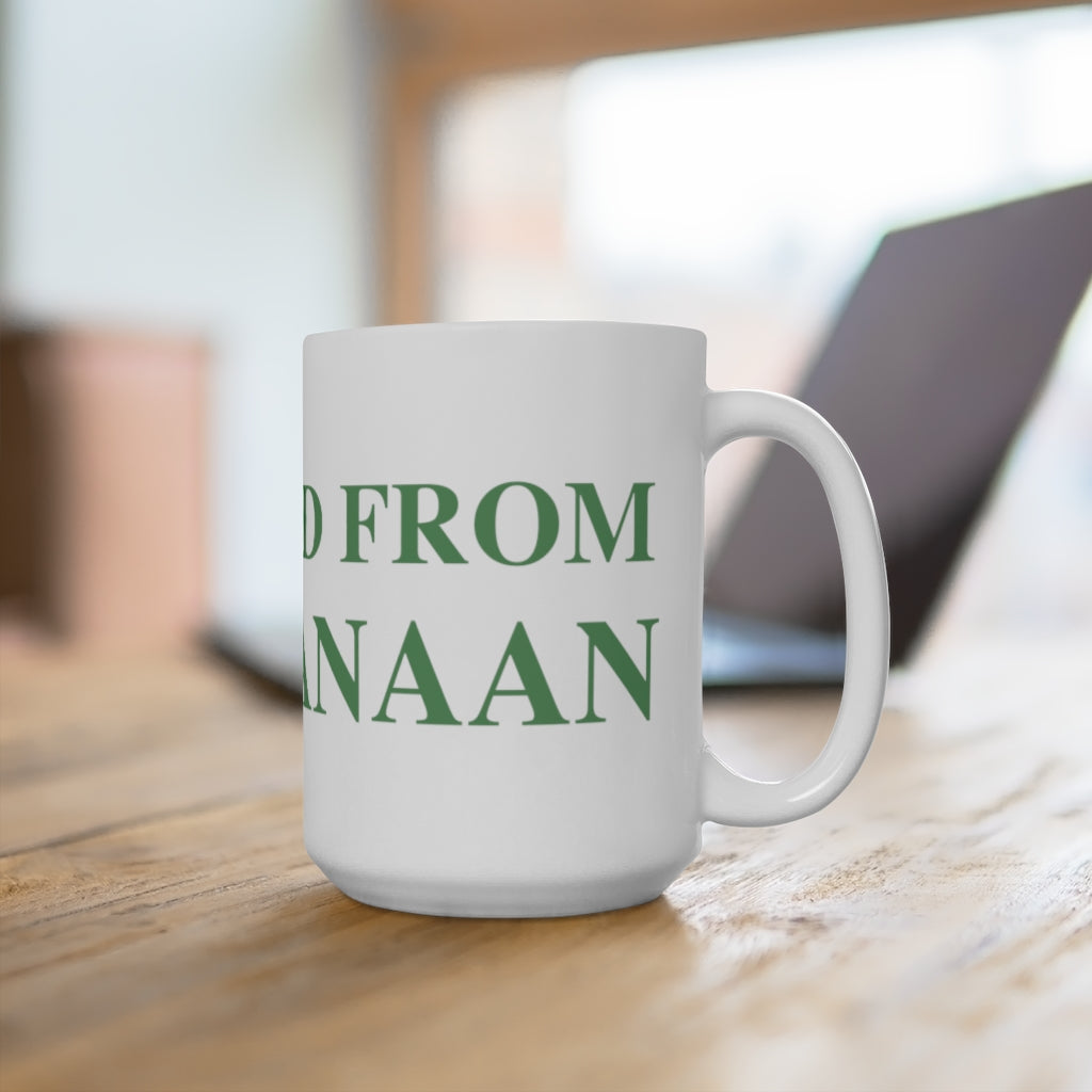  Just a kid from New Canaan White Ceramic Mug  Are you proud to be from New Canaan?  Show the world where you're from New Canaan! Represent New Canaan with this collection!   Proceeds from this collection help grow Finding New Canaan and Finding Connecticut websites and brands. 