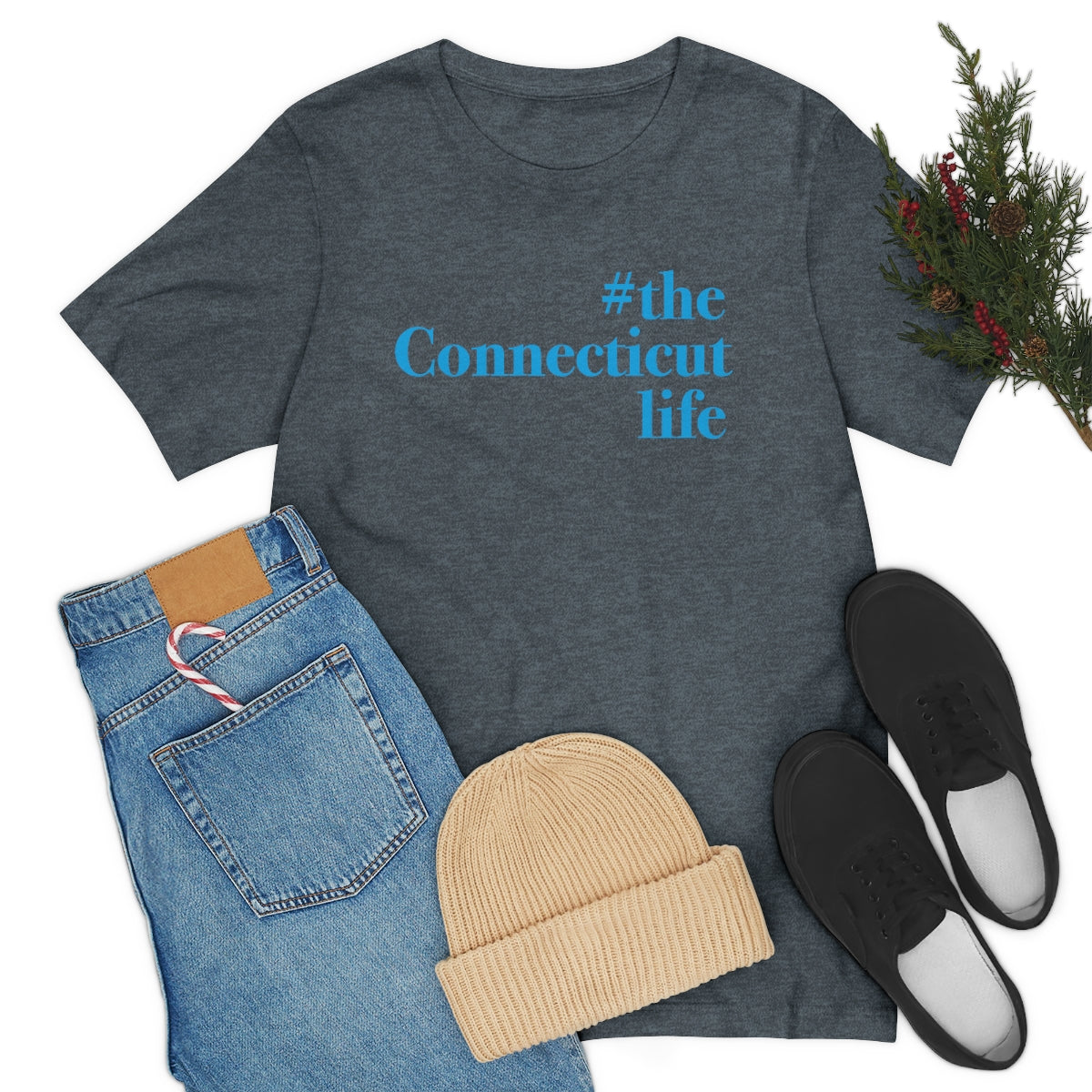 #theconnecticutlife Unisex Jersey Short Sleeve Tee