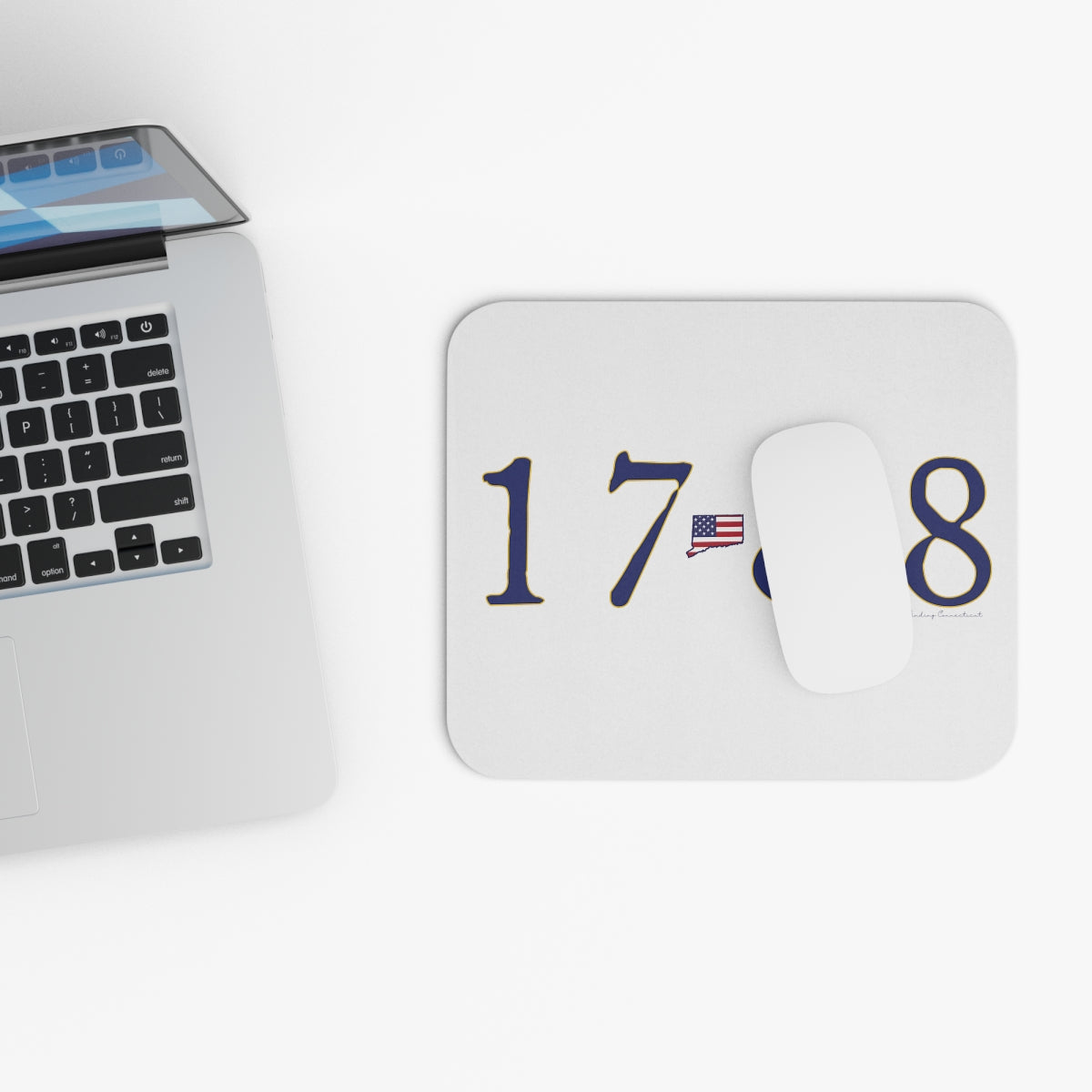 1788  Blue Mouse Pad (Rectangle)