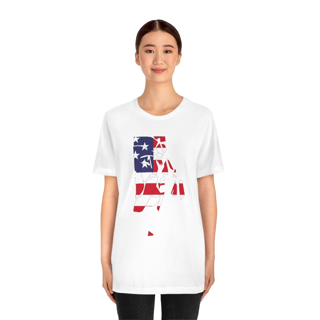 Rhode Island American Flag collection has tee shirts, mugs, reusable bags, and other apparel and gifts. All proceeds goes to help build the Finding New England brand and get our website up and going. Free shipping on all products. 