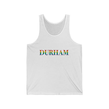 Durham Rainbow Unisex Jersey Tank