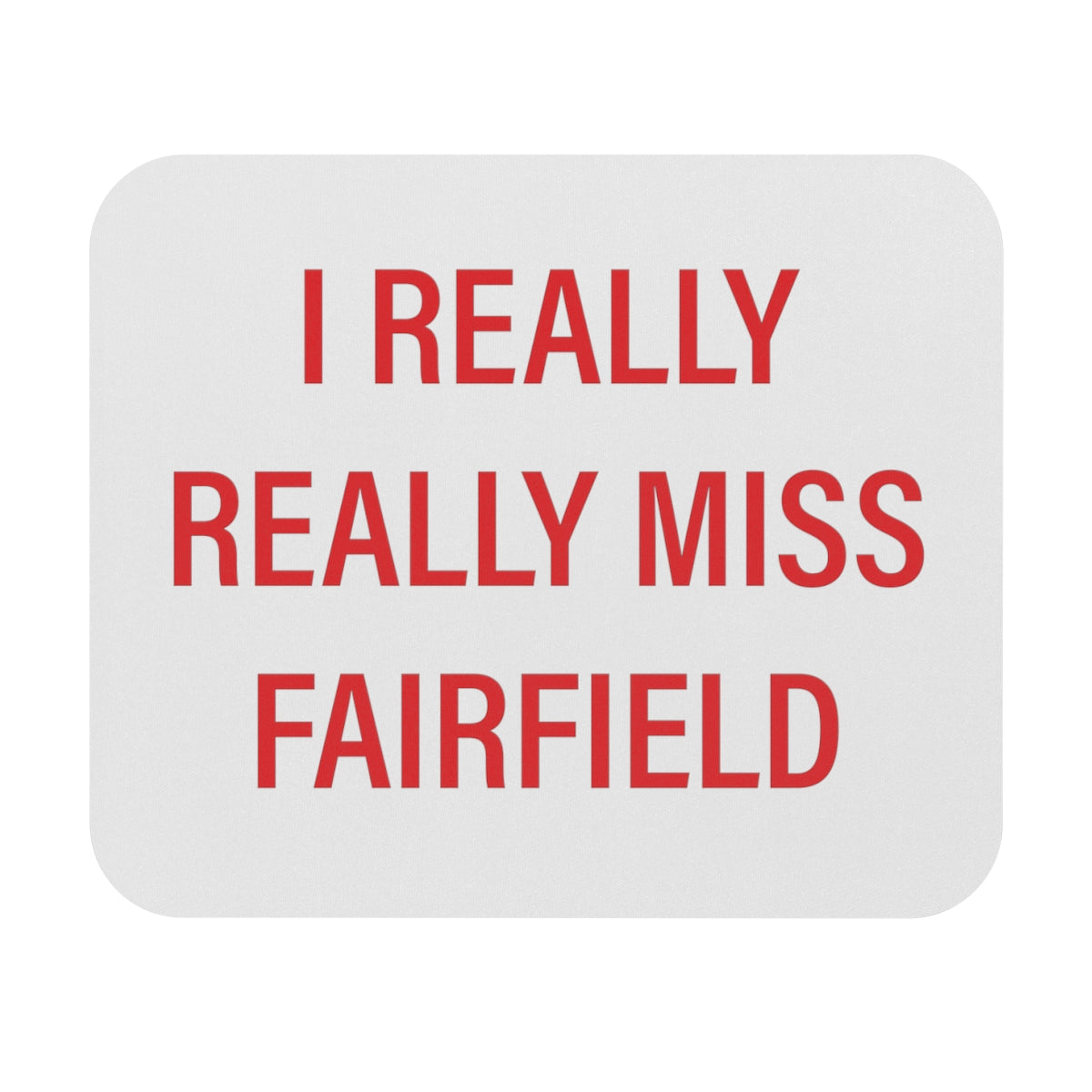 Fairfield ct / connecticut mouse pad 