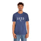 1835 Westport - White Unisex Jersey Short Sleeve Tee