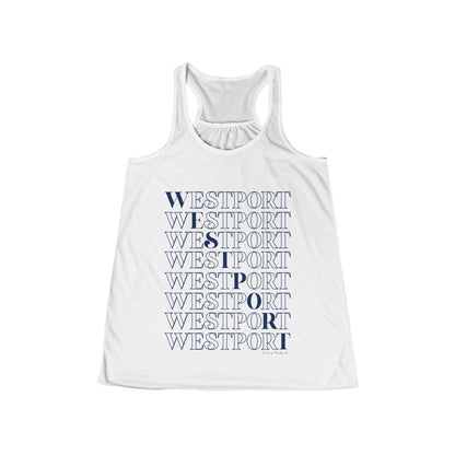 Westport on repeat tank top 