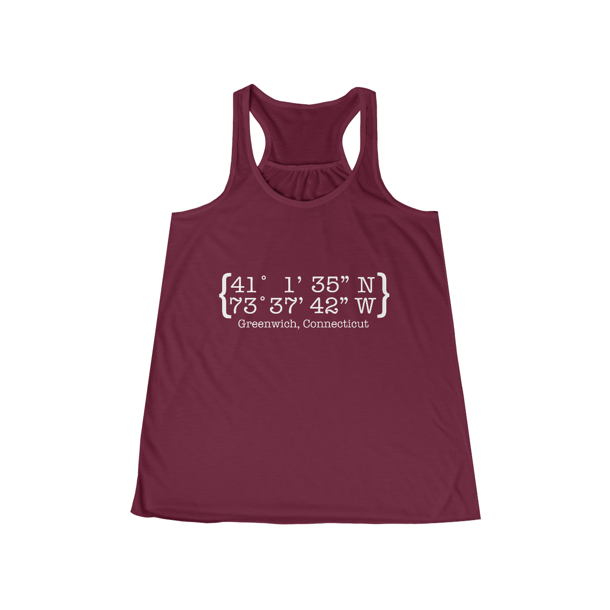 greenwich ct / connecticut women's tank top shirt 