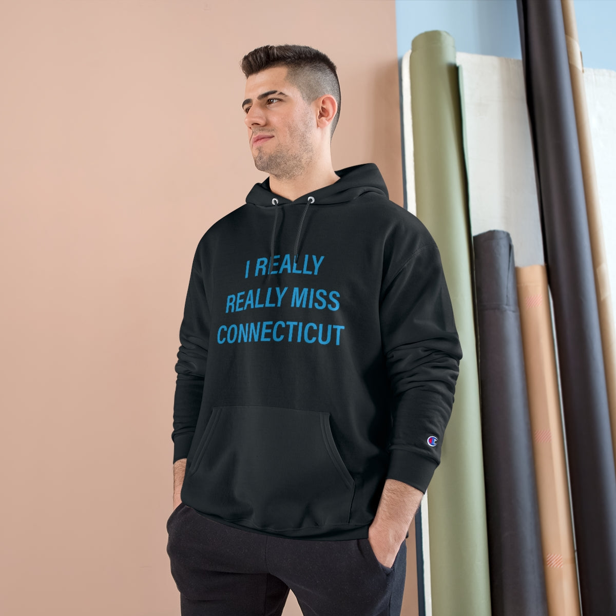 I Really Really Miss Connecticut Champion Hoodie