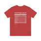 Westport Facts Unisex Jersey Short Sleeve Tee