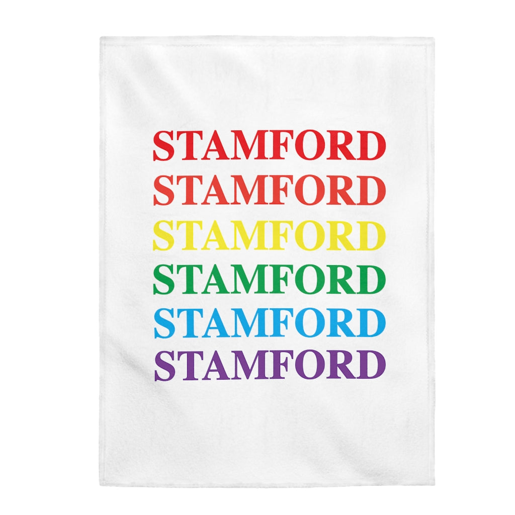 Do you have Stamford Pride?  Stamford, Connecticut apparel and gifts including mugs including LGBTQ inspired blankets