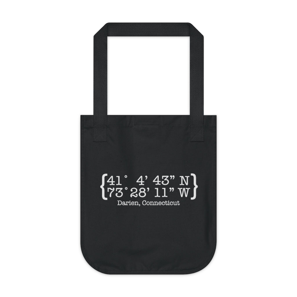 darien ct / conncticut tote bag