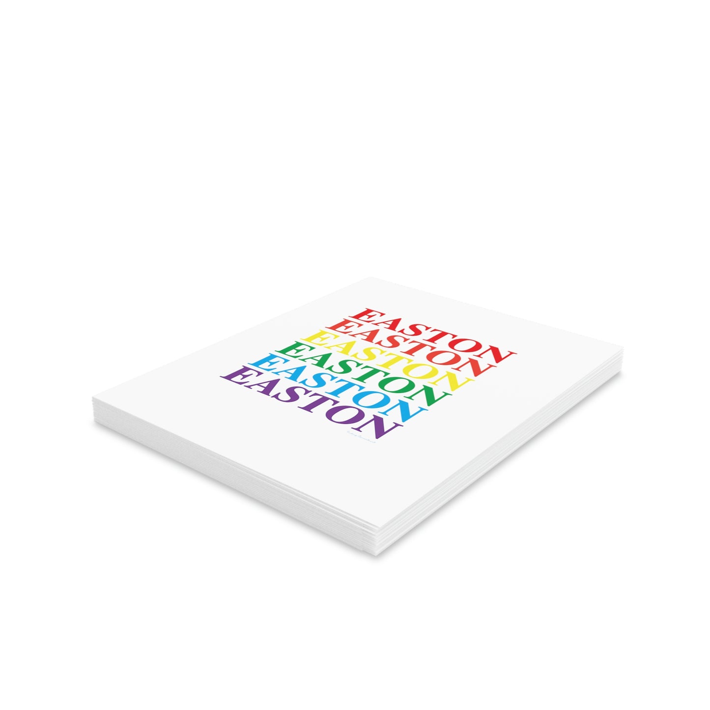 Easton Pride Greeting Cards (8, 16, and 24 pcs)