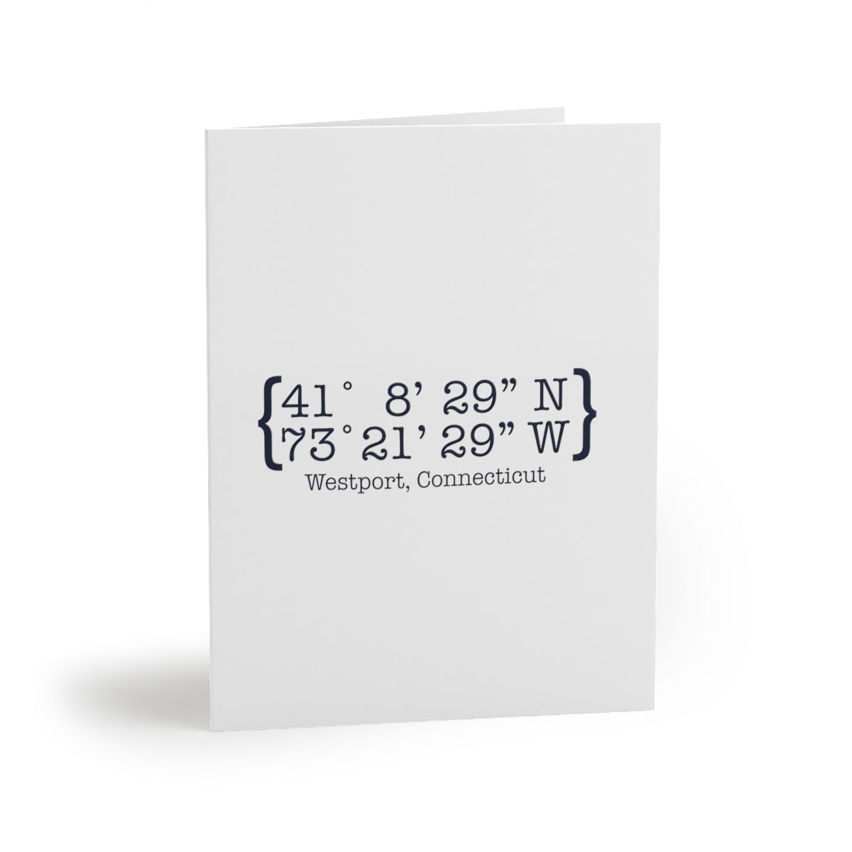 Westport Coordinates Greeting Cards (8, 16, and 24 pcs)