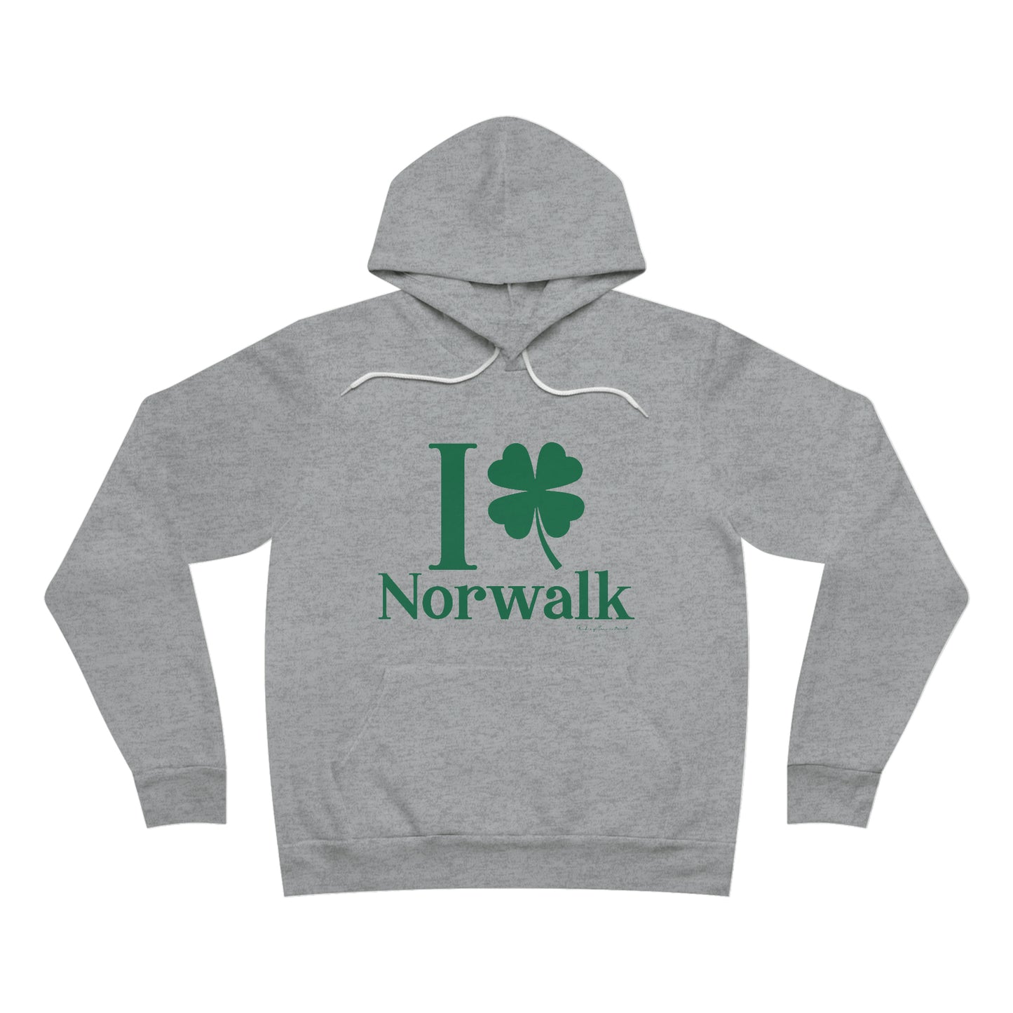 Norwalk Connecticut St. Patrick's Day shirt, I Clover Norwalk