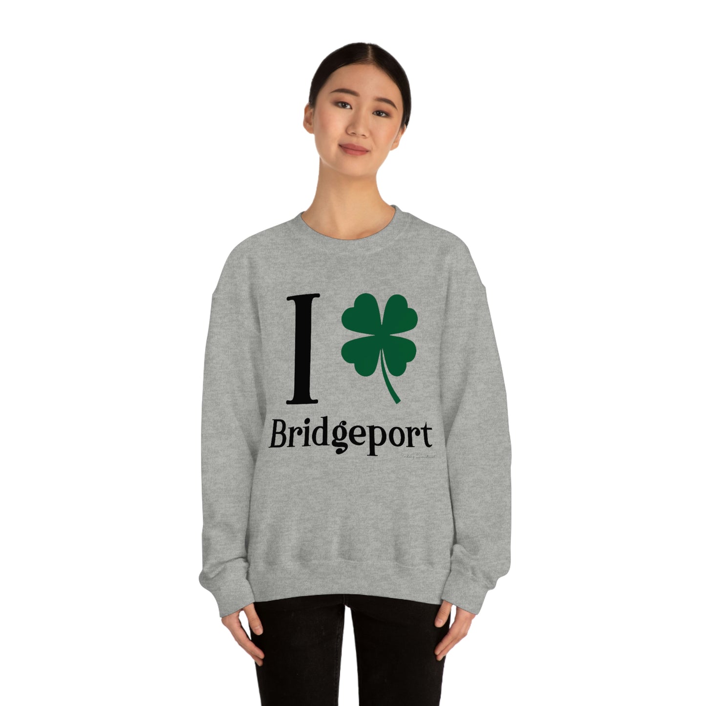 I Clover Bridgeport Unisex Heavy Blend™ Crewneck Sweatshirt