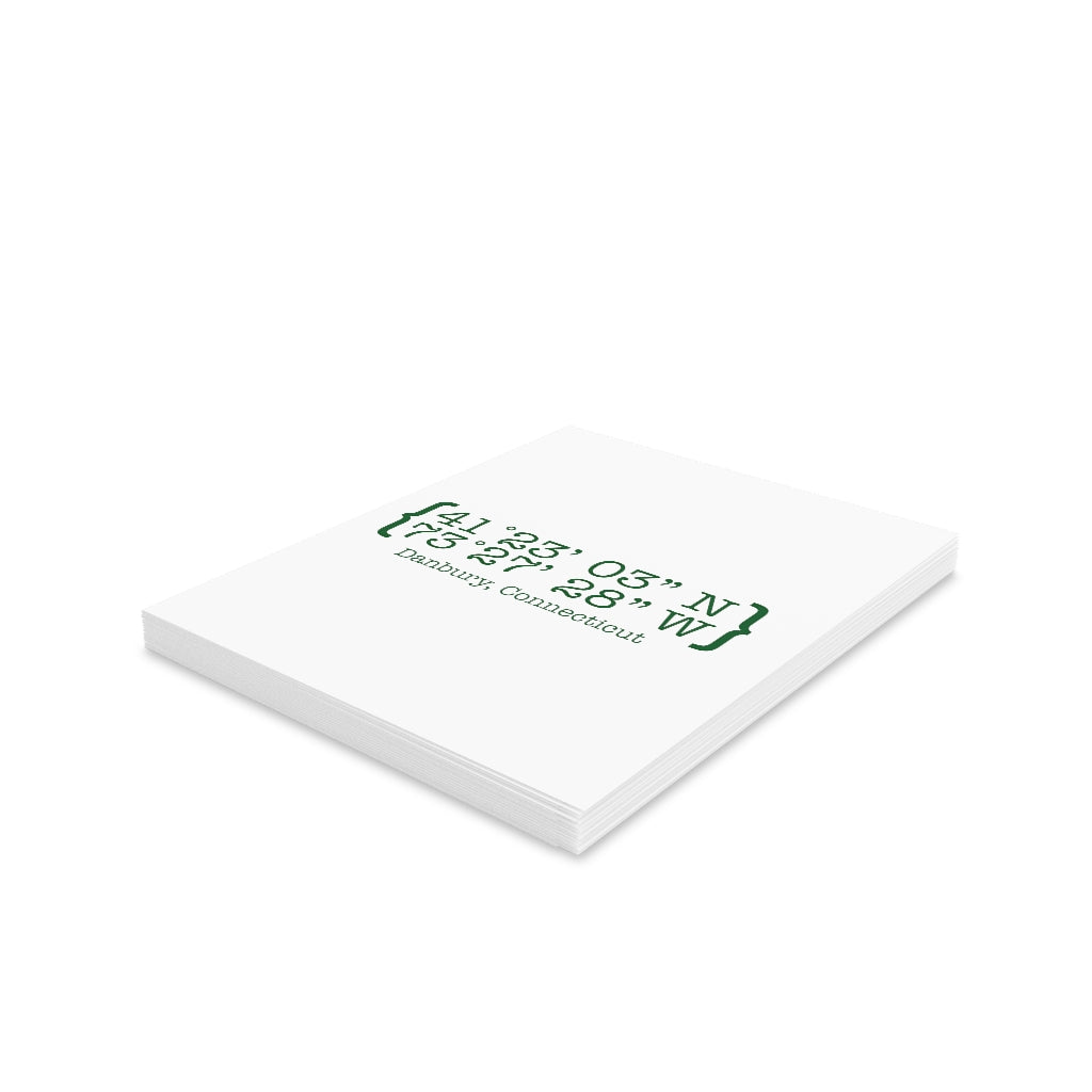 Danbury Coordinates Greeting cards (8, 16, and 24 pcs)