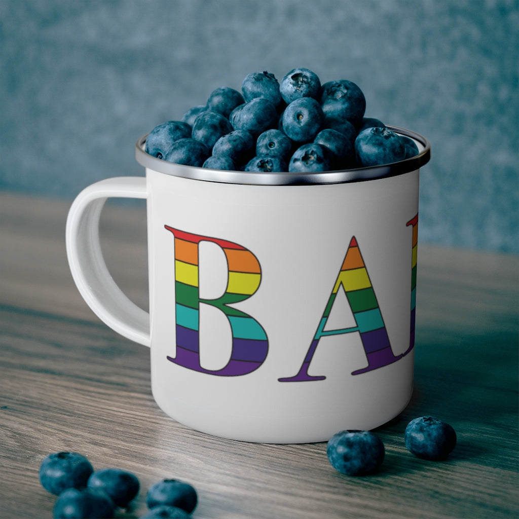 Barre Rainbow Enamel Camping Mug