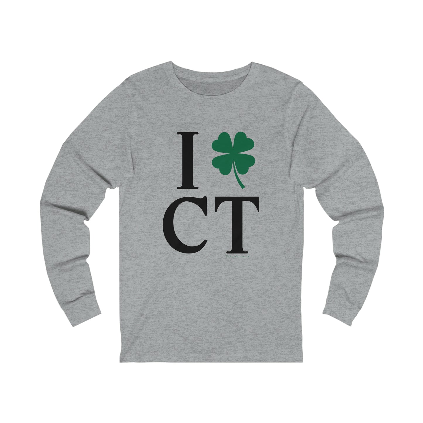 Connecticut st. patricks day shirt, i clover ct 