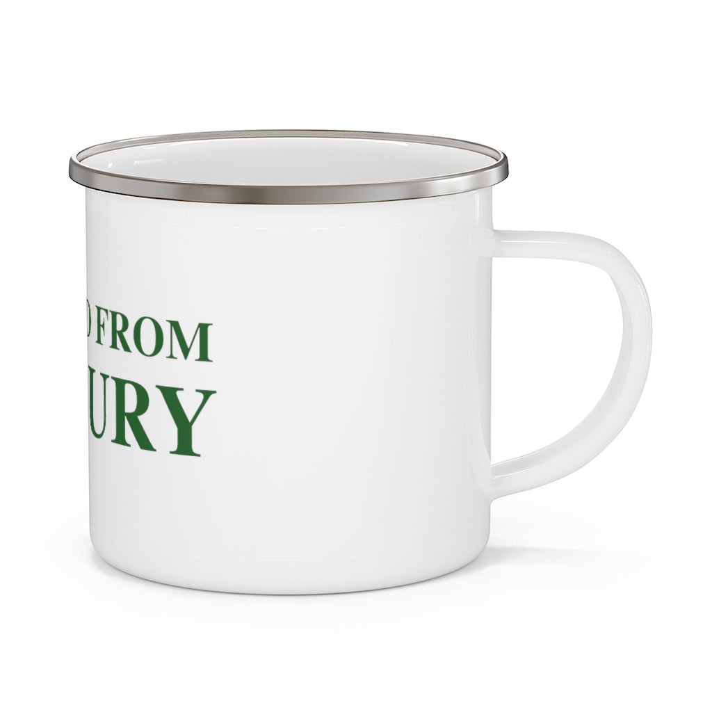 Just a kid from Danbury Enamel Camping Mug