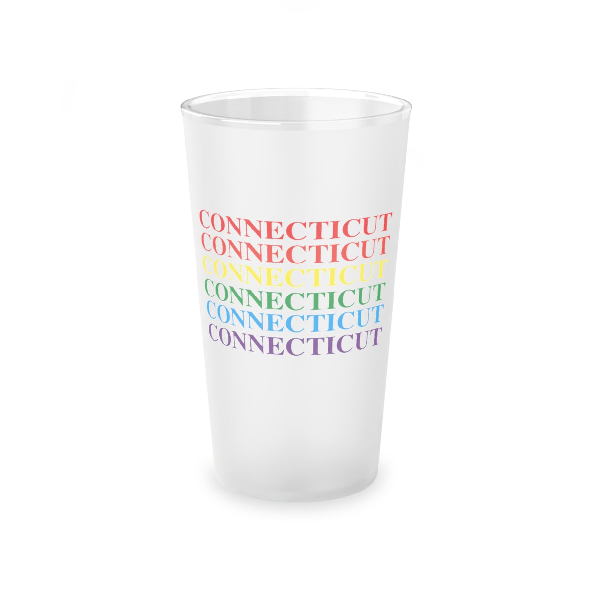 ct / connecticut pint glass drinkware