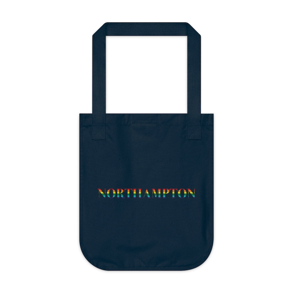 Northampton Rainbow Organic Canvas Tote Bag