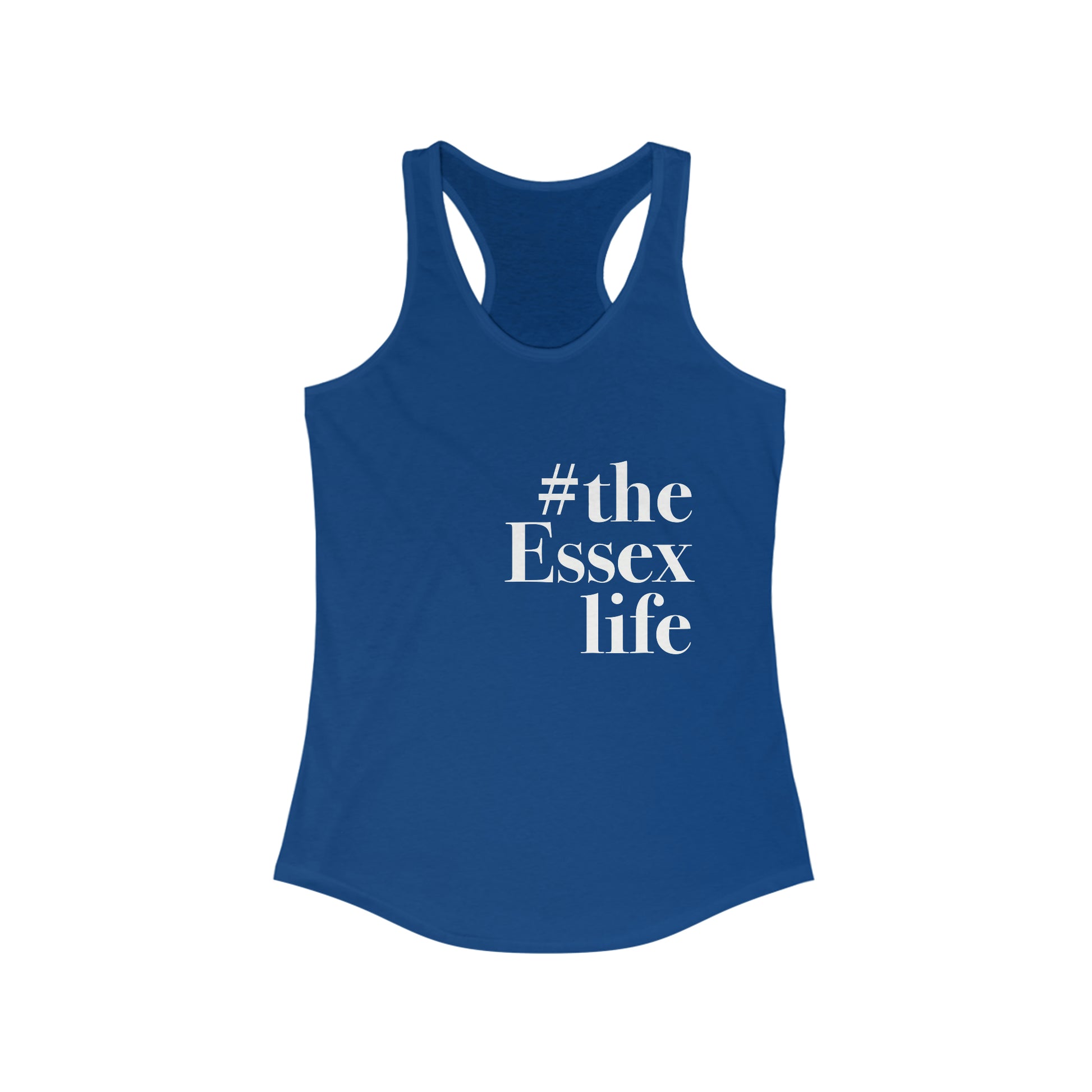 essex ct womens tank top, #theessexlife, essex connecticut gifts and apparel