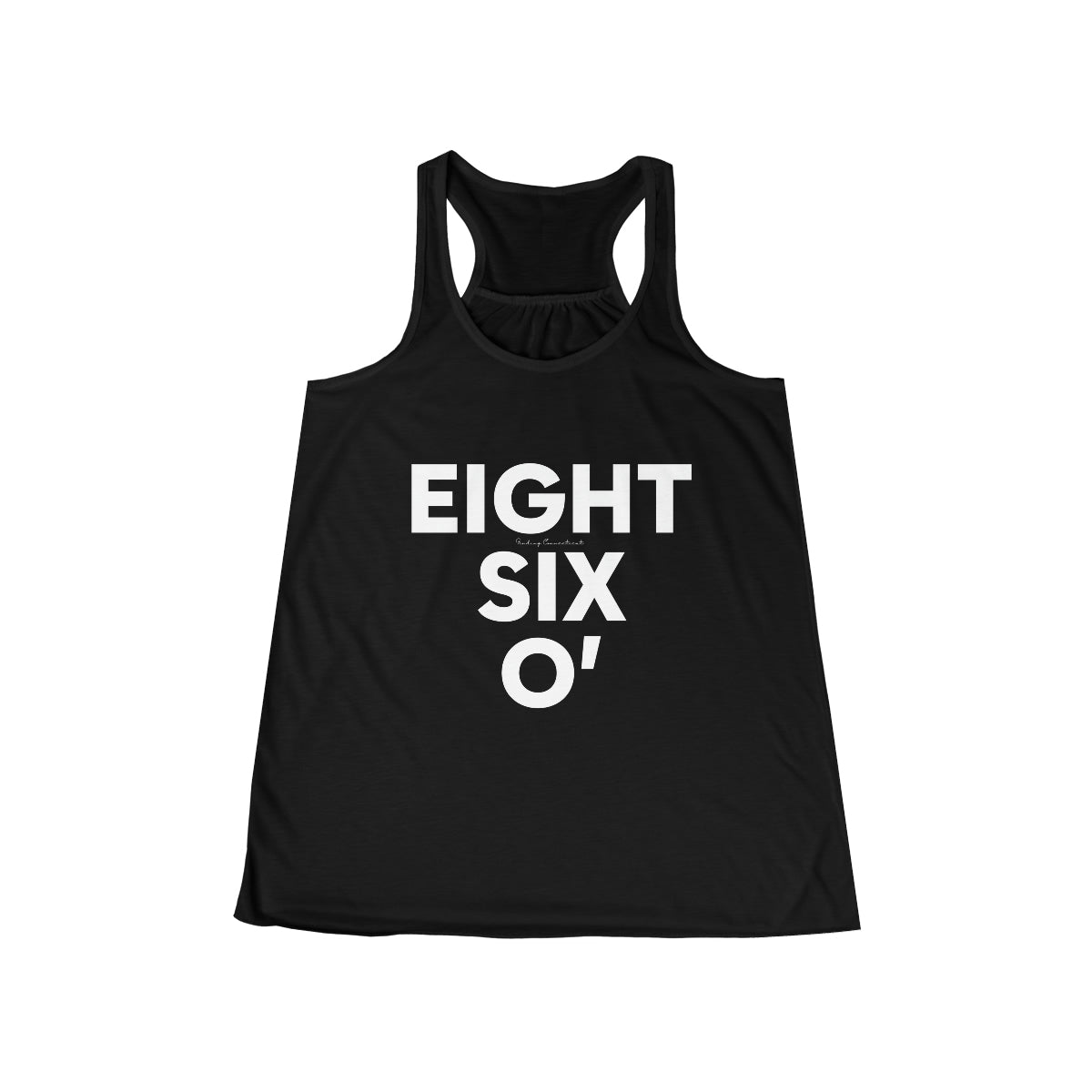 eight six oh / 860 / ct / connecticut womens tank top 