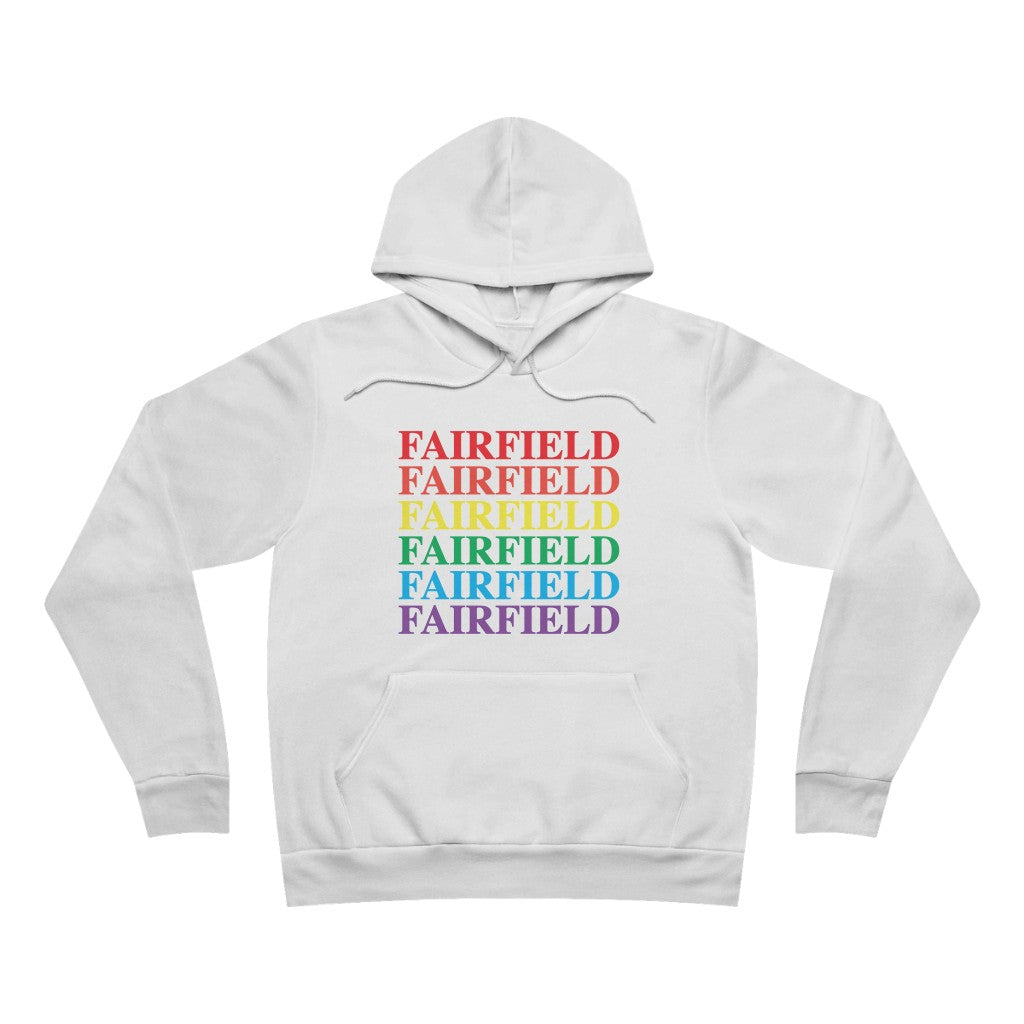 fairfield pride hooded sweatshirt hoodie 