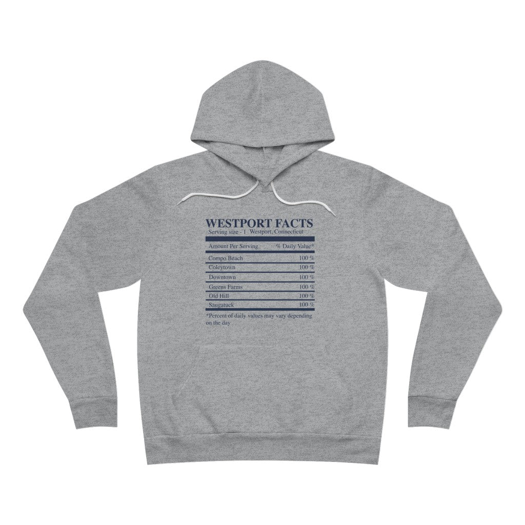 Wesptort Connecticut Facts hooded sweatshirt hoodie