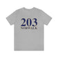 203 Norwalk Unisex Jersey Short Sleeve Tee