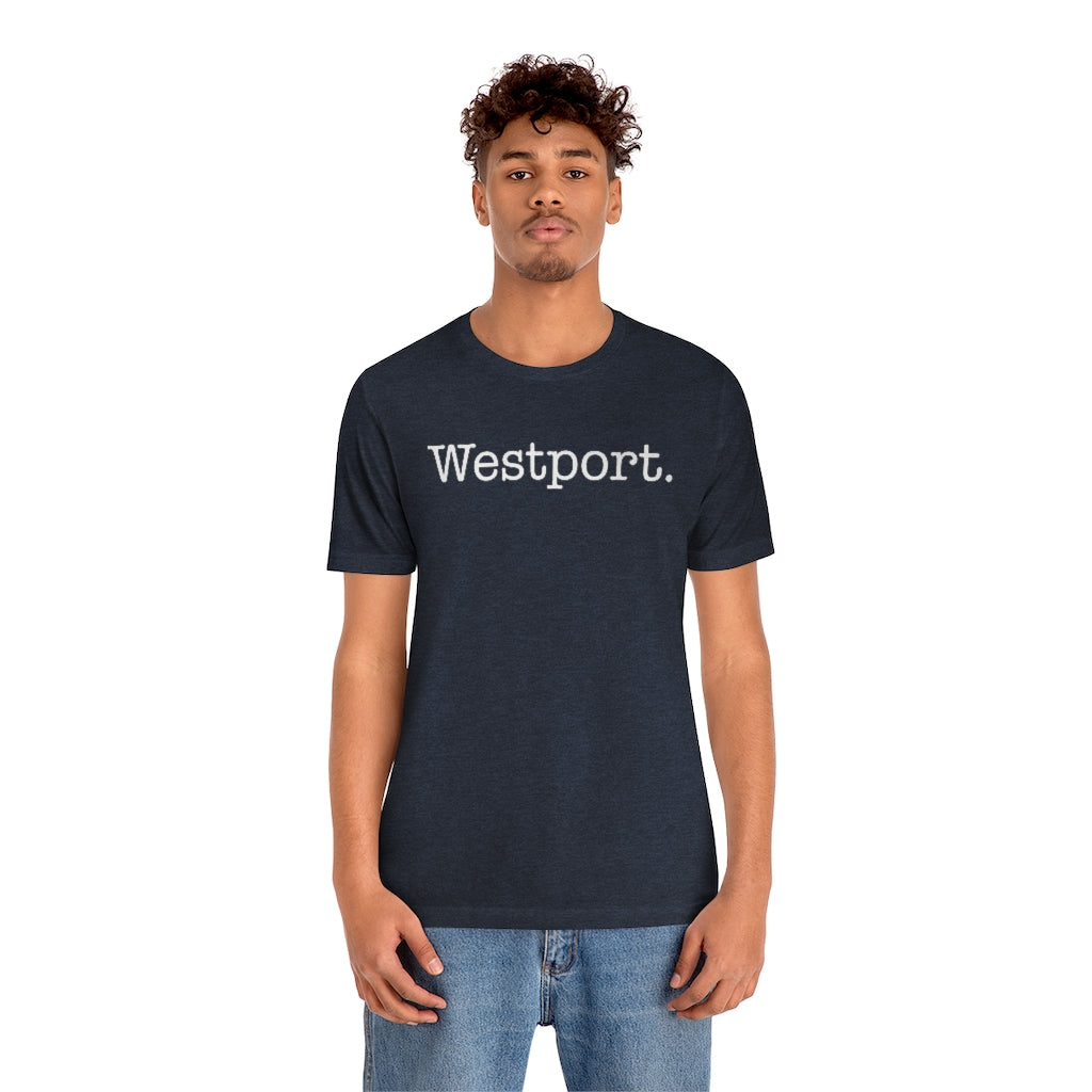 Westport. Unisex Jersey Short Sleeve Tee