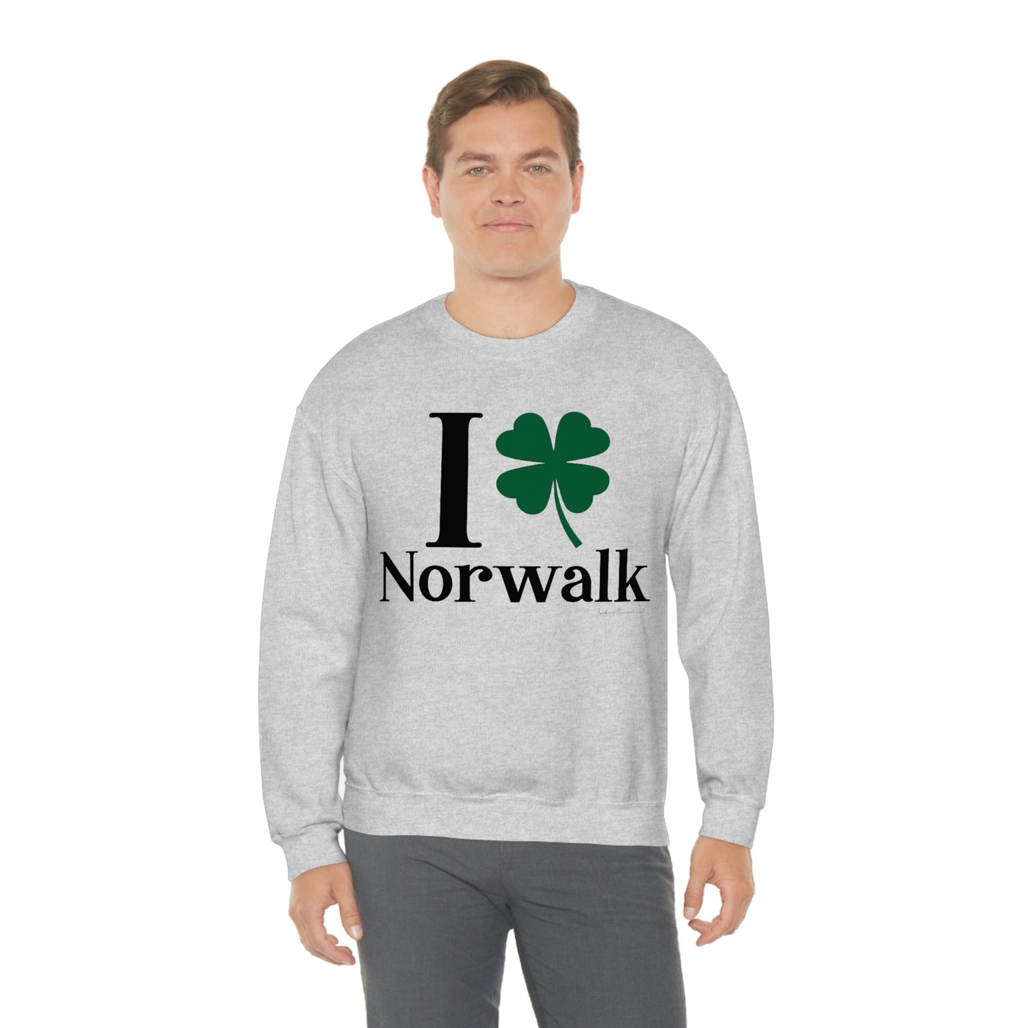 I Clover Norwalk Unisex Heavy Blend™ Crewneck Sweatshirt