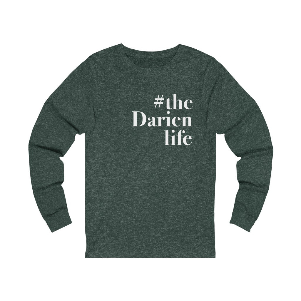 #thedarienlife darien ct long sleeve tee shirt