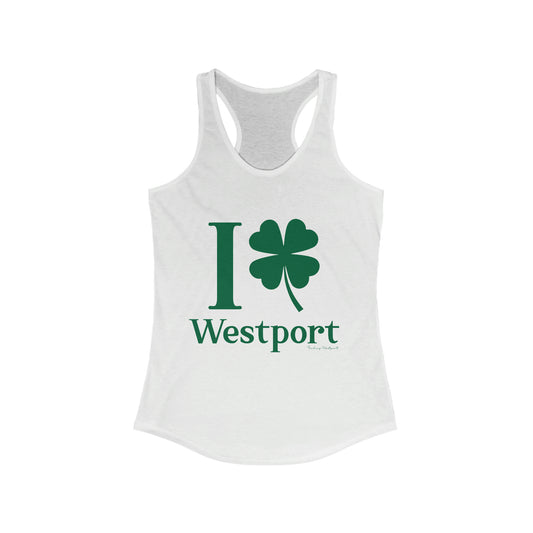 Westport Connecticut tank top shirt, I Clover Westport