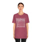 Westport Facts Unisex Jersey Short Sleeve Tee