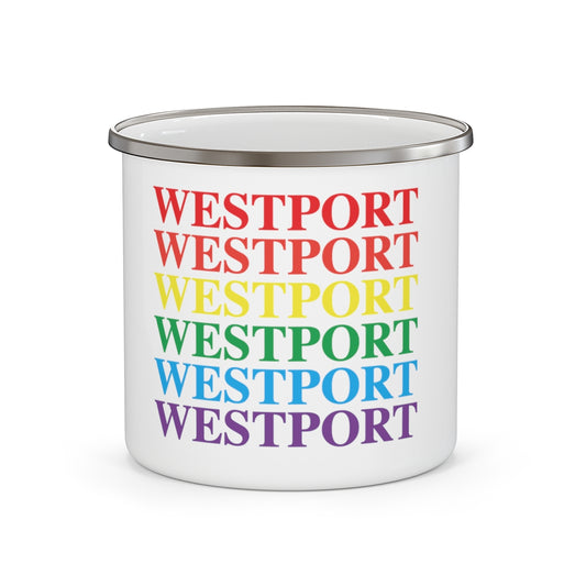 westport ct pride camping mug 