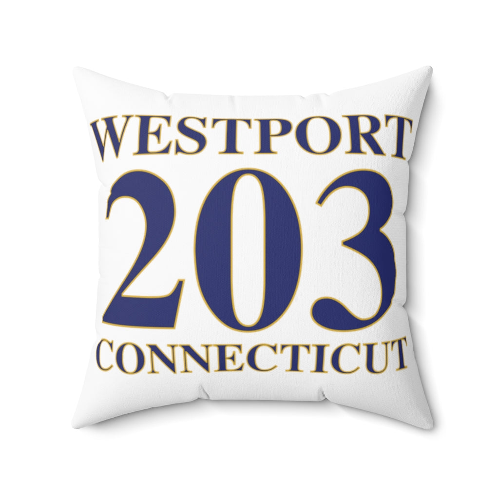 The 203 Westport Collection. Show off Westport and Connecticut at the same time. Colors were inspired by the Connecticut state flag. 