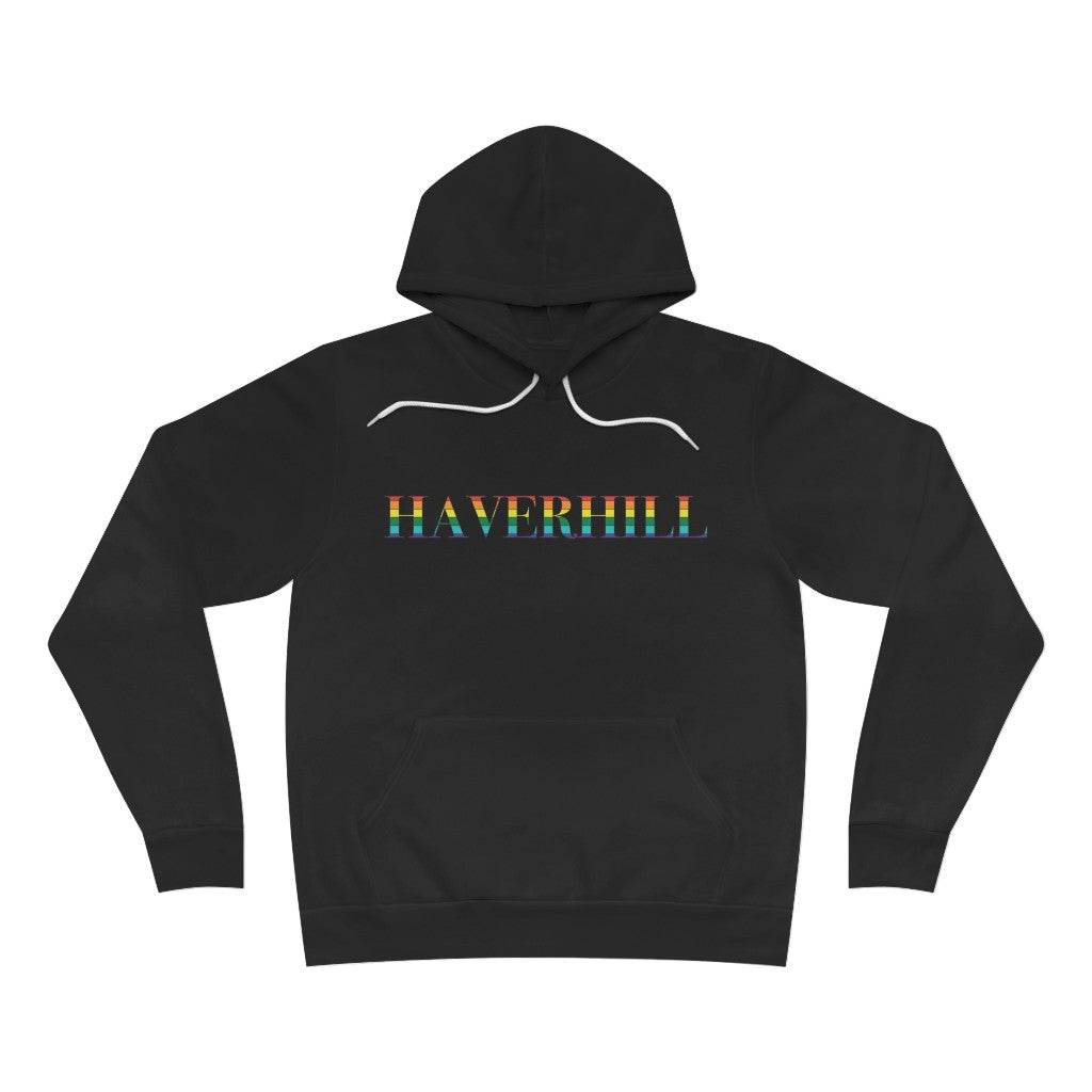 Haverhill Rainbow Unisex Sponge Fleece Pullover Hoodie