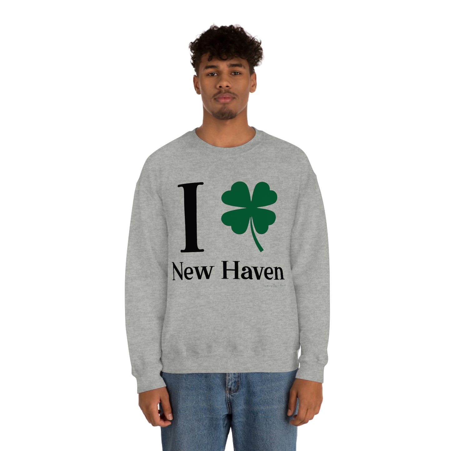 I Clover New Haven Unisex Heavy Blend™ Crewneck Sweatshirt