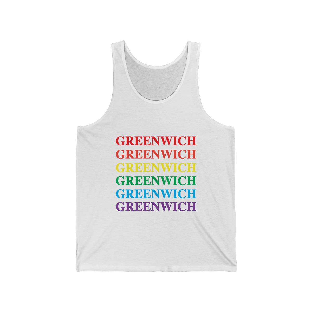 greenwich ct / connecticut pride unisex tank top shirt 