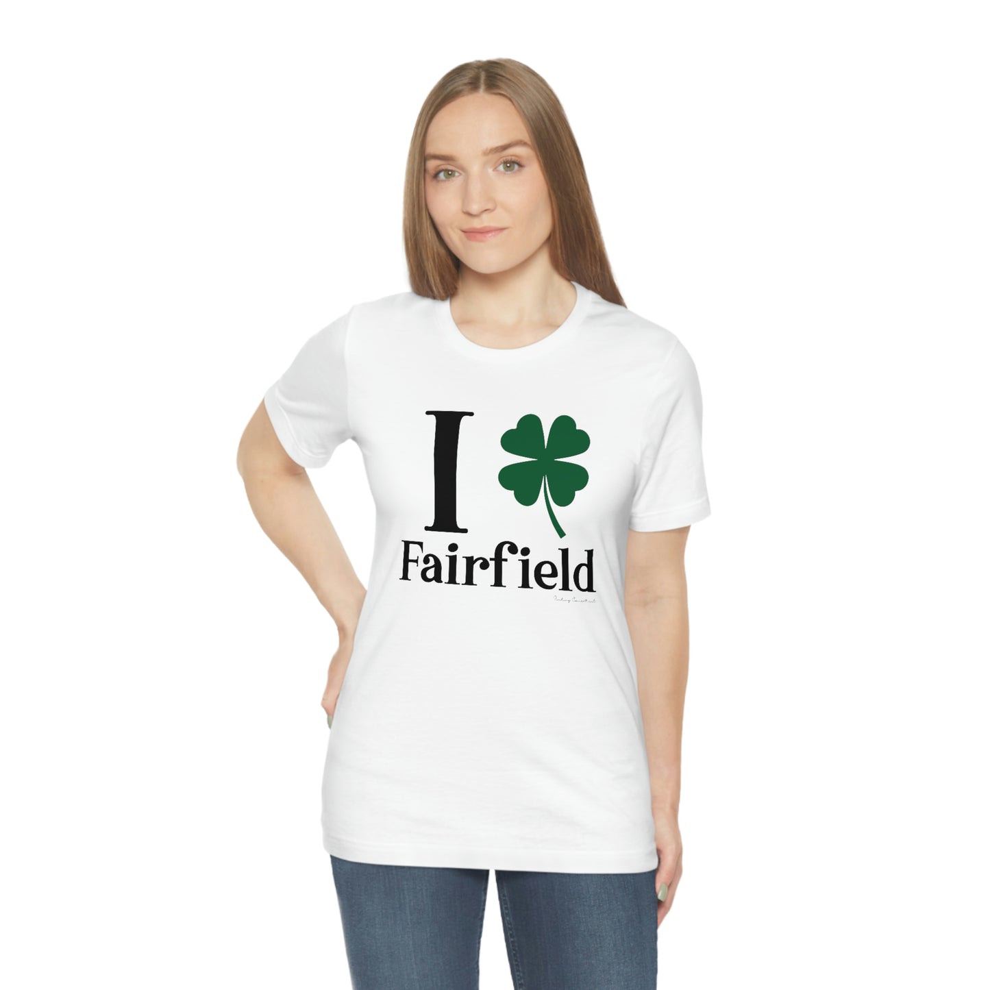 I Clover Fairfield  Unisex Jersey Short Sleeve Tee