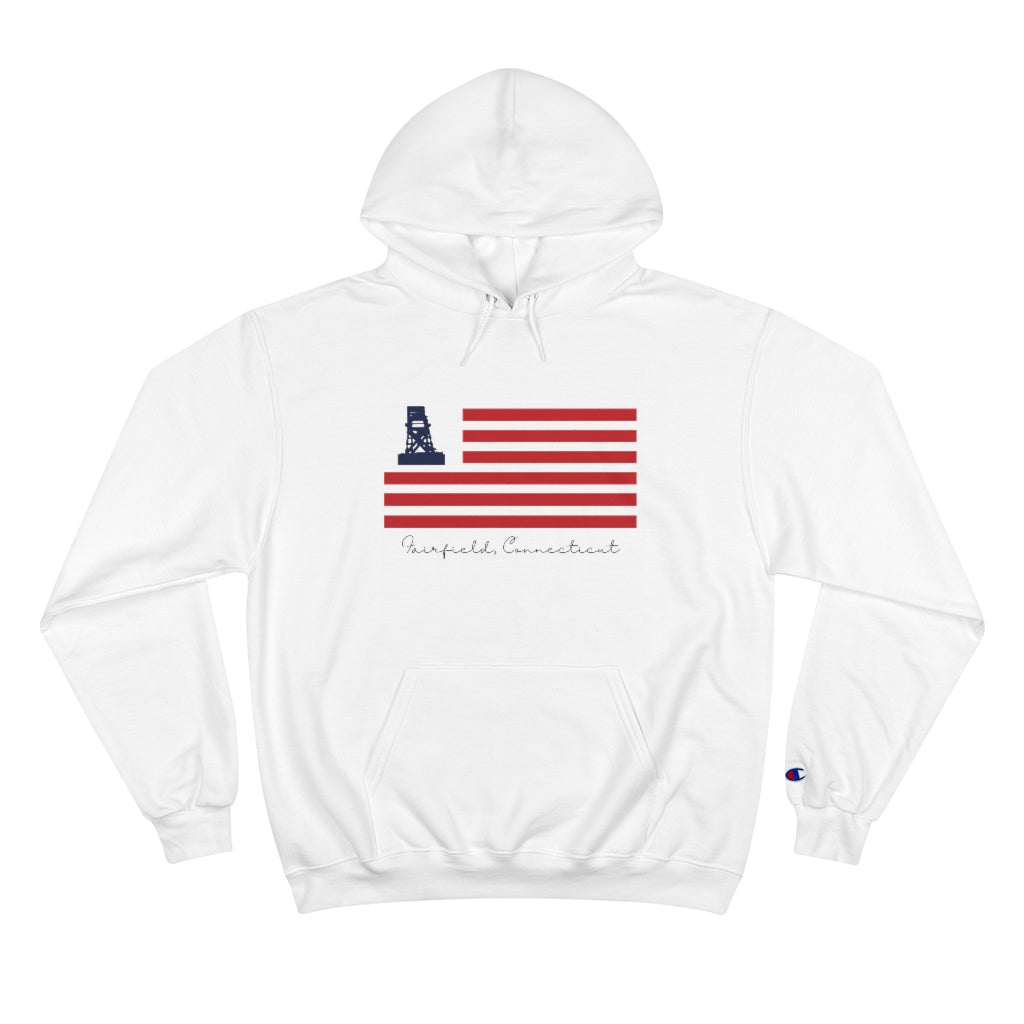 jennings beach fairfield ct / connecticut hooded sweatshirt hoodie 