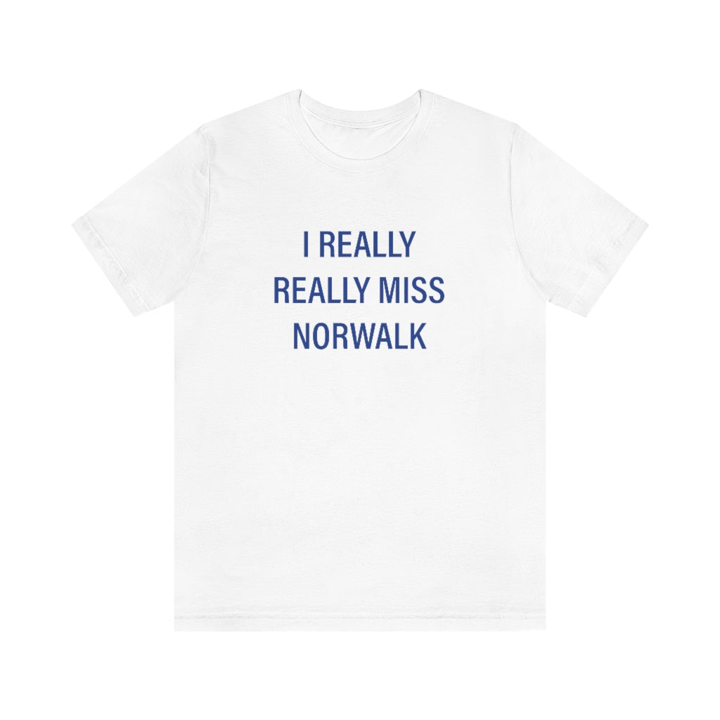 Norwalk Connecticut shirt I really really miss Norwalk.  Norwalk Connecticut tee shirts, hoodies sweatshirts, mugs, other apparel, home gifts, and souvenirs. Proceeds of this collection go to help Finding Norwalk and  Finding Connecticut’s brand. Free USA shipping. 