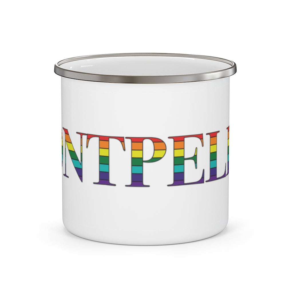 Montpelier Rainbow Enamel Camping Mug