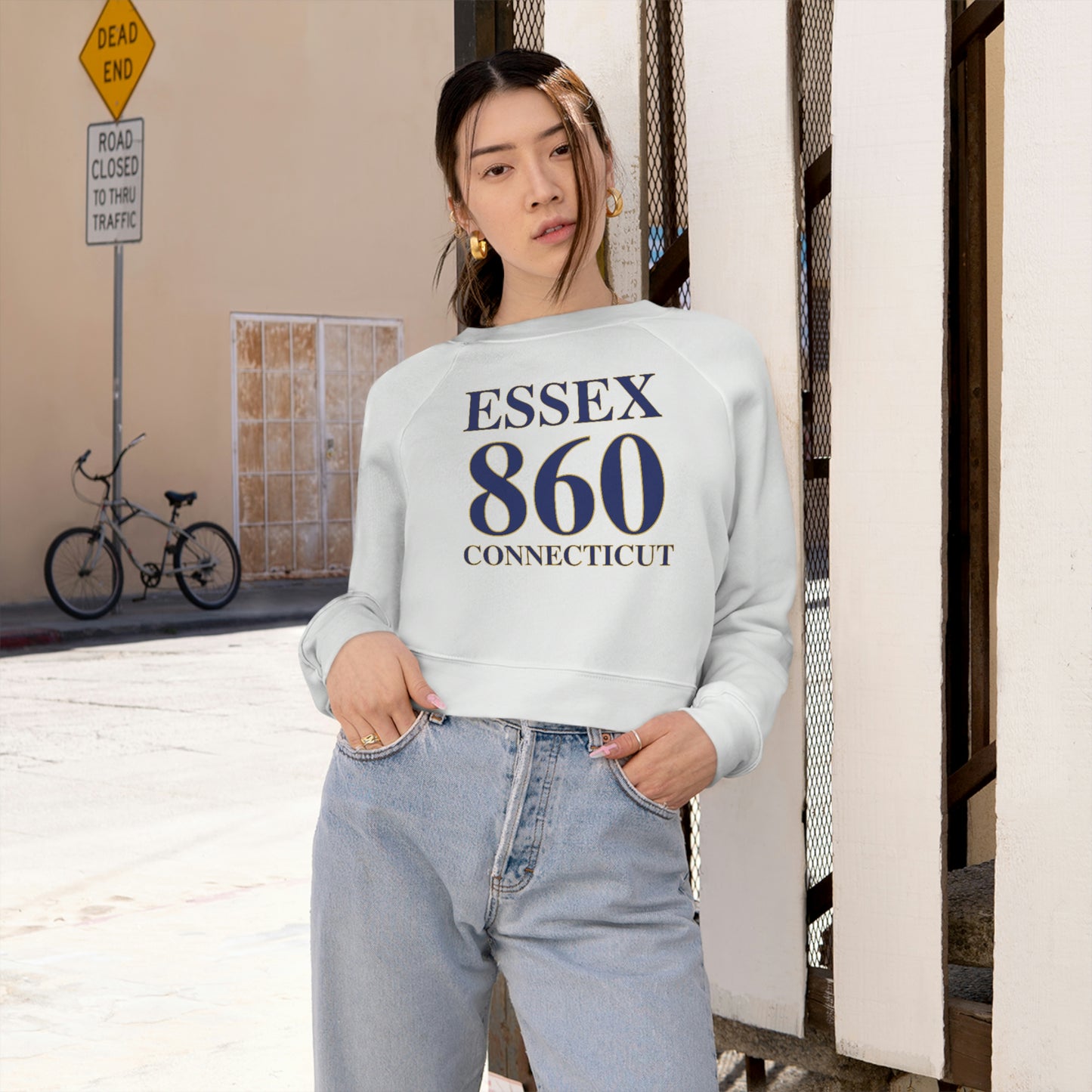 Essex 860 Connecticut Women's Cropped Fleece Pullover