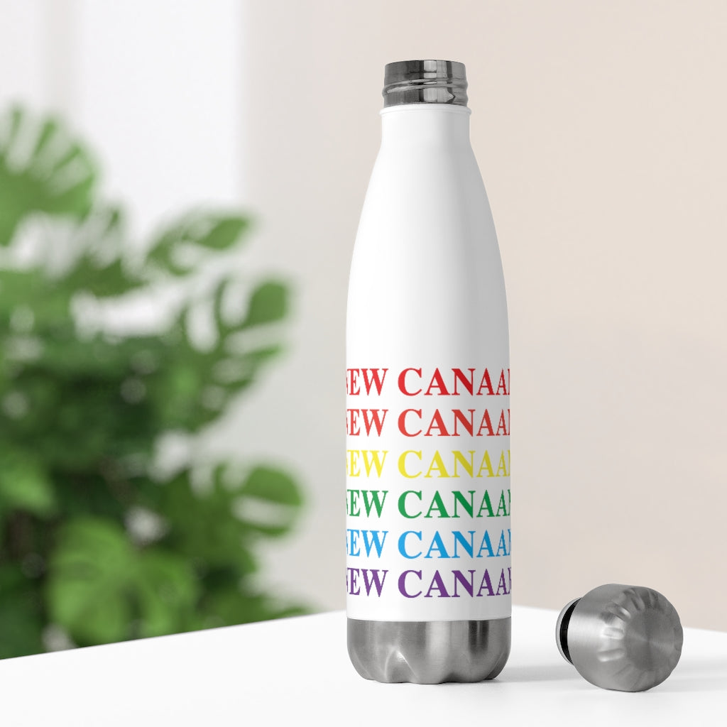 New Canaan connecticut  LGBTQ Pride water bottle