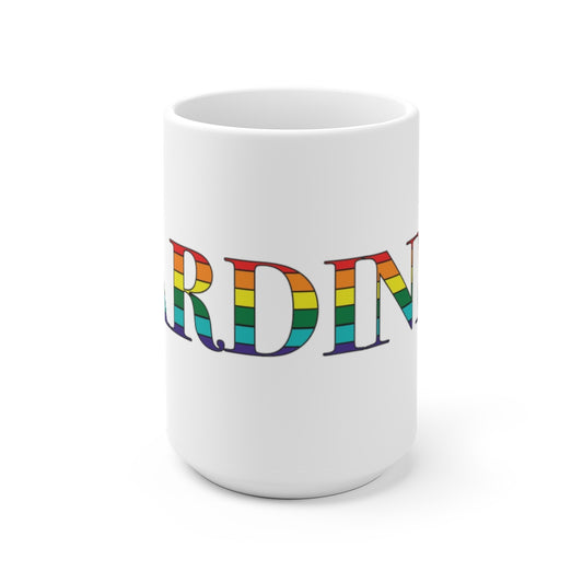 Gardiner Rainbow White Ceramic Mug