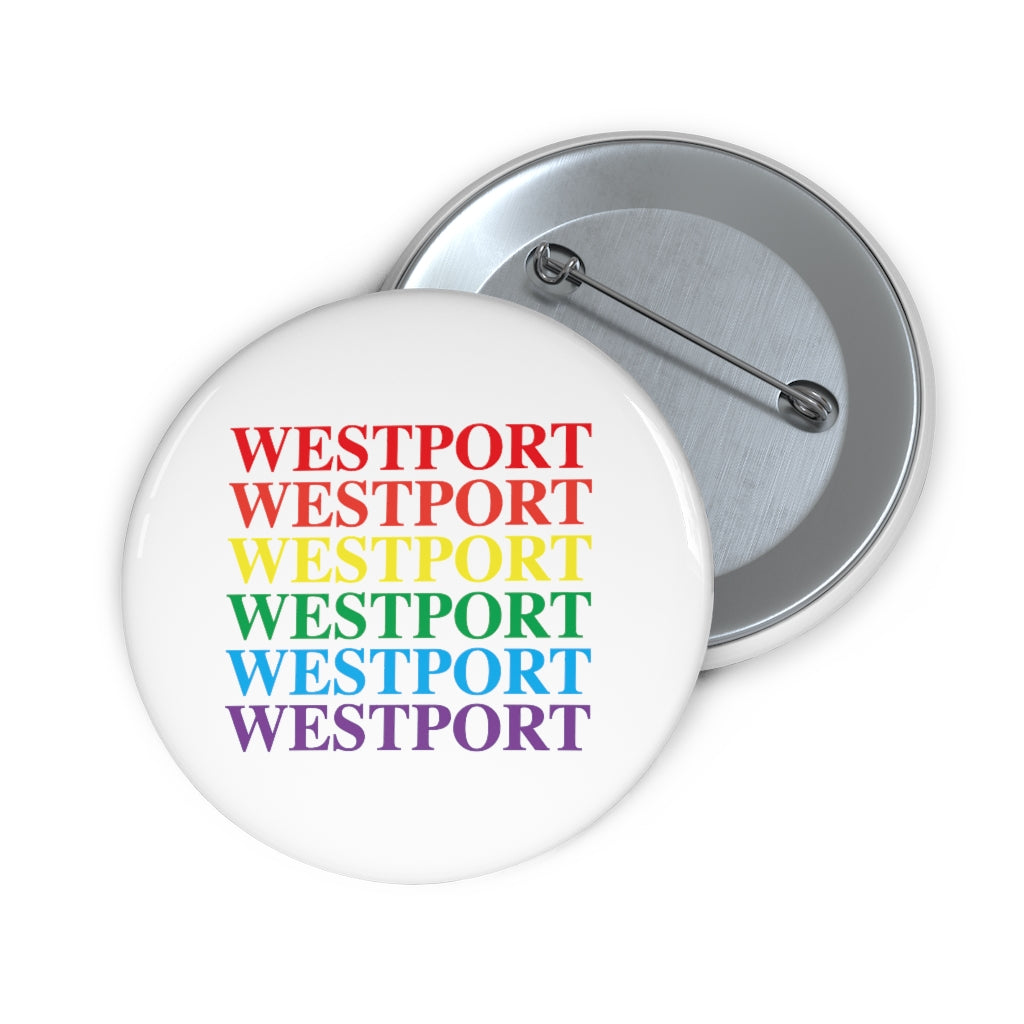 Westport Pride Pin Buttons