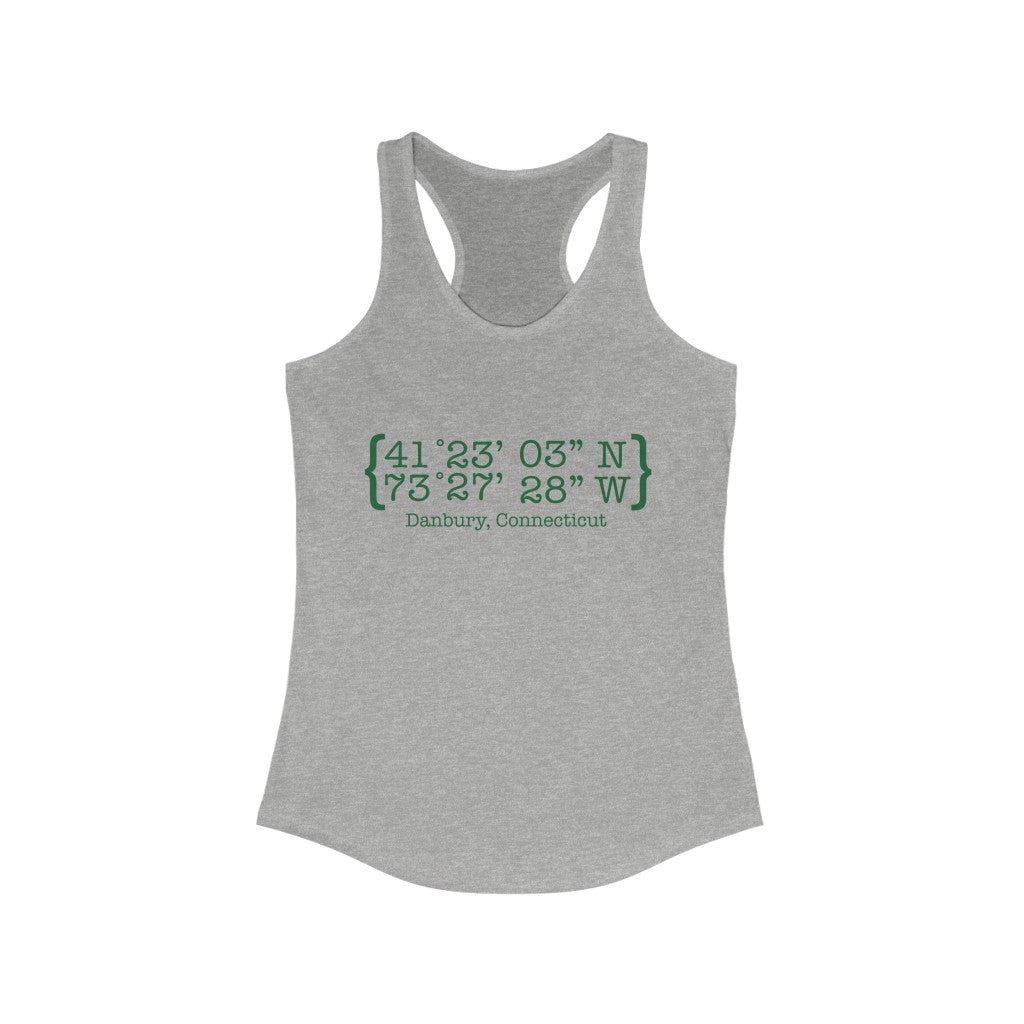 danbury ct / connecticut womens tank top shirt 