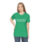 Just a kid from Connecticut Unisex Jersey Short Sleeve Tee