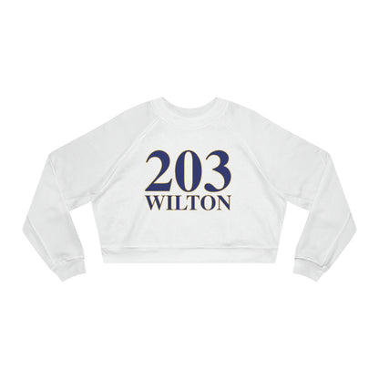 203 Wilton Women's Cropped Fleece Pullover